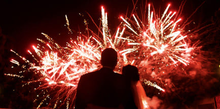 Hochzeitsfeuerwerk